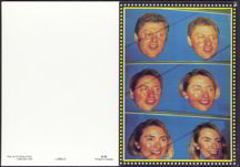 #PL195 - Bill Clinton Morphing into Hillary Greeting Card