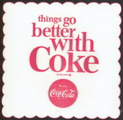 #CC196 - Things Go Better with Coke Coaster