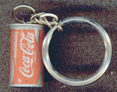 #CC106 - Coca Cola Can Keychain