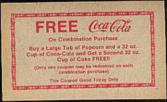 #CC016 - Free Coca Cola Theater Coke Coupon