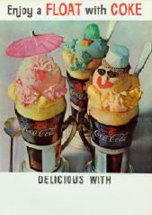 #CC073 - Large Coke Float Poster