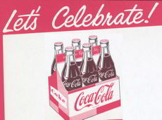 #CC123- Let's Celebrate! Coca Cola Letterhead