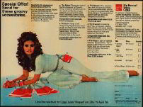 #CC103 - Coca Cola Raquel Welch brochure - first ad for new logo
