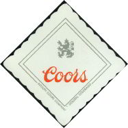 #SP019 - Group of 8 Adolph Coors Company Paper Coasters