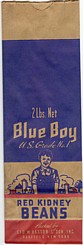 #CS073 - Group of 3 Blue Boy Kidney Beans Bags