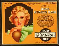 #CS100 - Full Pack Paradise Human Style Hair Net