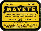 #CS103 - Mayets Laxative Tin