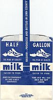 #DA023 - Group of 4 Paper Milk Bottle Carriers