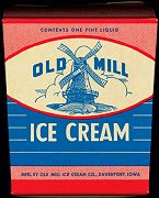 #DA030 - Old Mill Hand Pack Ice Cream Box