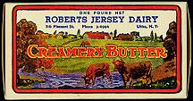 #DA031 - Two Roberts Jersey Dairy Creamery Butter Boxes