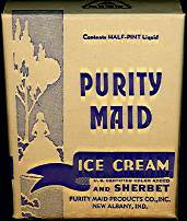 #DA033 - Purity Maid Ice Cream Box