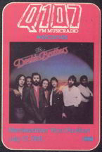 #MUSIC123  - 1981 The Doobie Brothers Radio Promo OTTO Backstage Pass - Q107 - Merriweather Post Pavilion
