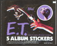 #ZZA120 - Pack of 5 E.T. Album Stickers