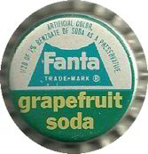 #DC091 - Scarce Fanta Grapefruit Cork Lined Soda Cap
