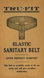#CS138 - Envelope for Tru-Fit Elastic Sanitary Belt