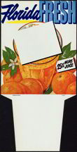 #SIGN047 - Florida Fresh Juice Store Display Sign
