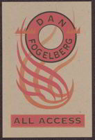 #MUSIC014 - Dan Fogelberg Back Stage Pass