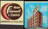 #TM058 - Full Book of  Early Las Vegas Fremont Hotel and Casino Matches