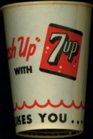 #SOZ030  - Old Waxed Freshen Up 7up Cup