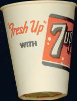#SOZ023 - Very Old Fresh Up 7up Sample Cup