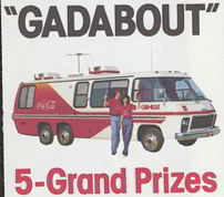 #CC197 - Coca Cola Contest Brochure to Win a Coca Cola Motorhome