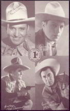 #ZZA155 - Pacific Ocean Park 1¢ Arcade Gene Autry Card