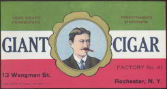 #ZLCA099 - Giant Cigar Can Label