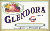 #ZLC204 - Glendora Fruit Crate Label