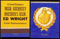 #TM064 - Golden Guernsey Front Cover Striker Match Pack