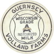 #DC090 - Volland Farms Guernsey Milk Bottle Cap