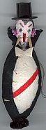 #HH037 - Group of 4 Dracula Halloween Ornaments