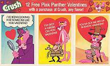 #HV003 - Group of 12 Crush Valentine Giveaways with the Pink Panther