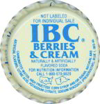 #BC151 - Group of 10 IBC Berries and Cream Plastic Lined Soda Caps