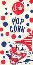 #PC007 - Jumbo Popcorn Bag with Clown