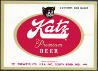 #ZLBE041 - Katz Premium Beer Label