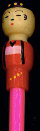 #TY182  - Kokeshi Doll Pencil