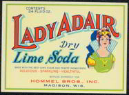 #ZLS086 - Lady Adair Lime Soda Label
