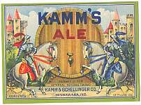 #LBE016 - Kamm's Ale Label