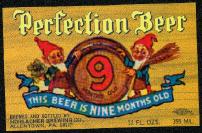 #ZLBE020 - Group of 10 Perfection Beer Labels