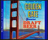 #ZLBE023 - Golden Gate Draft Beer Label