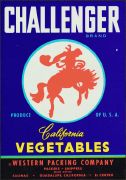 #ZLC073 - Challenger Vegetable Crate Label