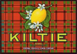 #LC082 - Kiltie Lemon Crate Label