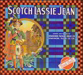 #ZLC113 - Scotch Lassie Jean Orange Crate Label
