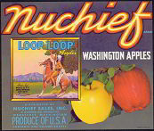 #ZLC119 - Nuchief Loop Loop Apple Crate Label