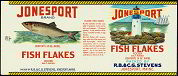 #ZLCA055 - Jonesport Fish Flakes Can Label