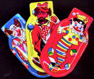 #TY276 - Set of 3 Different Large Tin Litho Clickers