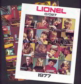 #TY258  - Pair of 1970s Lionel Train Catalogs