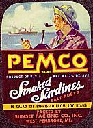 #ZLCA062 - Pemco Sardines Label