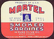 #ZLCA063 - Martel Sardines Label