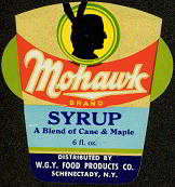 #ZBOT025 - Mohawk Brand Syrup Label